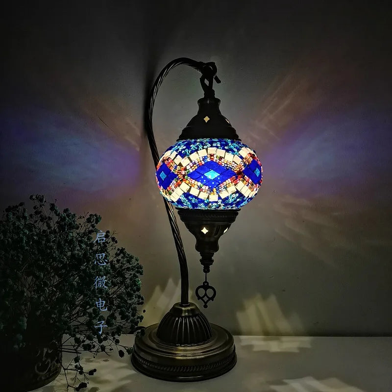 Turkish Mosaic Table Lamp